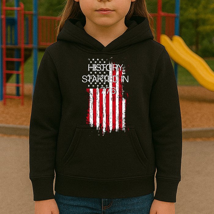 History Started In 1776 Kids Hoodie