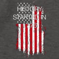 History Started In 1776 Vector Backpack