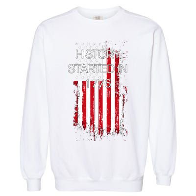 History Started In 1776 Garment-Dyed Sweatshirt