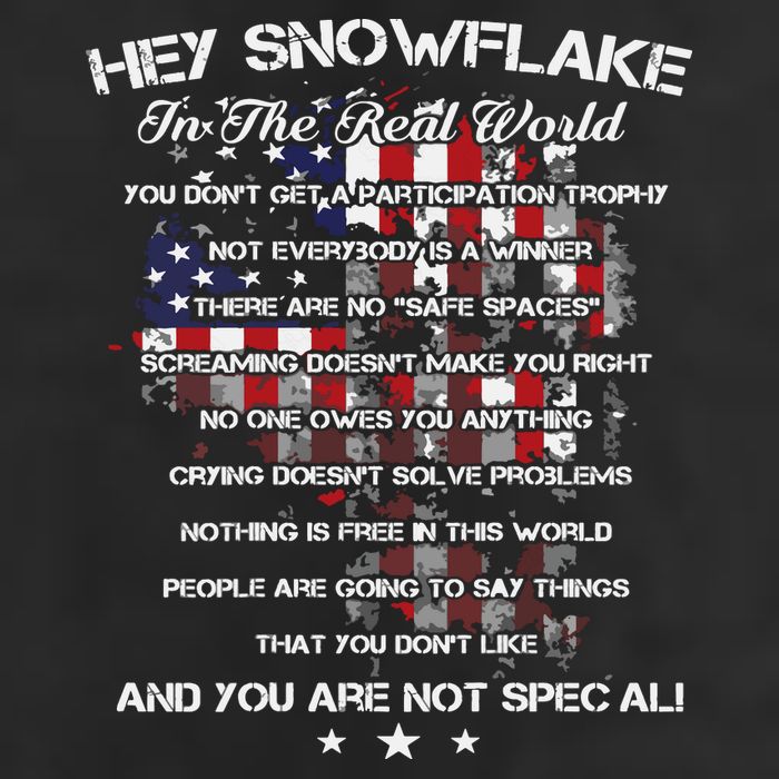 Hey Snowflake In The Real World Veteran Military 15oz Campfire Ceramic Mug