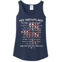 Hey Snowflake In The Real World Veteran Military Ladies Essential Tank