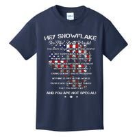 Hey Snowflake In The Real World Veteran Military Kids T-Shirt