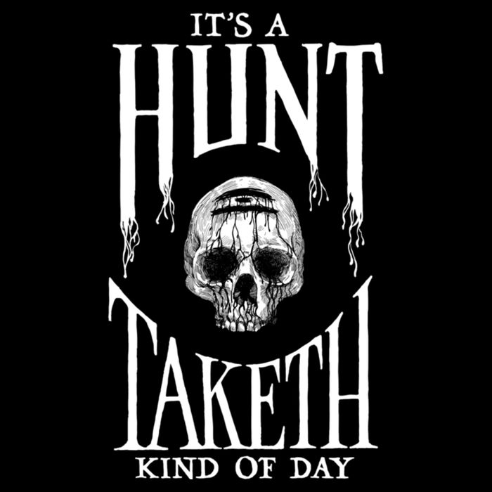 Hunt: Showdown It's A Hunt Taketh Kind Of Day Pullover Stripe Pom Pom Beanie