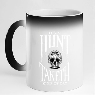 Hunt: Showdown It's A Hunt Taketh Kind Of Day Pullover 11oz Black Color Changing Mug