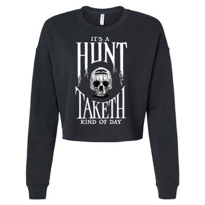 Hunt: Showdown It's A Hunt Taketh Kind Of Day Pullover Cropped Pullover Crew
