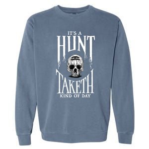 Hunt: Showdown It's A Hunt Taketh Kind Of Day Pullover Garment-Dyed Sweatshirt