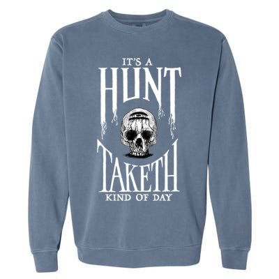 Hunt: Showdown It's A Hunt Taketh Kind Of Day Pullover Garment-Dyed Sweatshirt