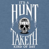 Hunt: Showdown It's A Hunt Taketh Kind Of Day Pullover Garment-Dyed Sweatshirt