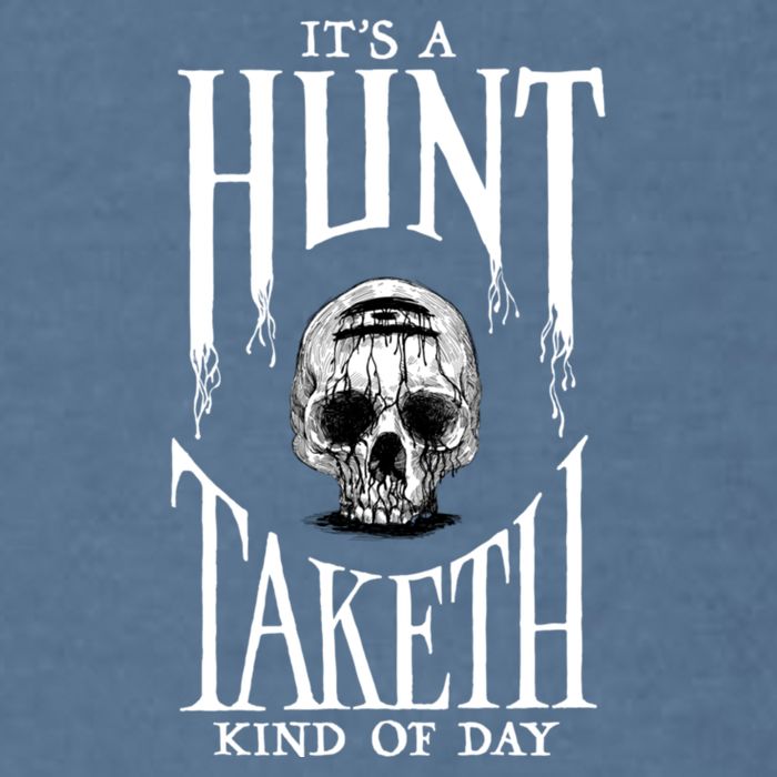 Hunt: Showdown It's A Hunt Taketh Kind Of Day Pullover Garment-Dyed Sweatshirt