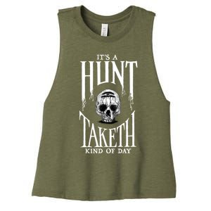 Hunt: Showdown It's A Hunt Taketh Kind Of Day Pullover Women's Racerback Cropped Tank