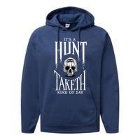 Hunt: Showdown It's A Hunt Taketh Kind Of Day Pullover Performance Fleece Hoodie