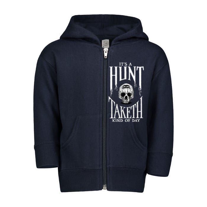 Hunt: Showdown It's A Hunt Taketh Kind Of Day Pullover Toddler Zip Fleece Hoodie