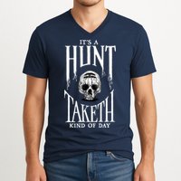 Hunt: Showdown It's A Hunt Taketh Kind Of Day Pullover V-Neck T-Shirt