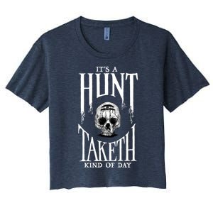 Hunt: Showdown It's A Hunt Taketh Kind Of Day Pullover Women's Crop Top Tee