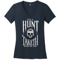 Hunt: Showdown It's A Hunt Taketh Kind Of Day Pullover Women's V-Neck T-Shirt