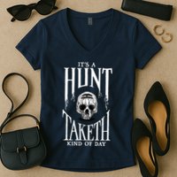 Hunt: Showdown It's A Hunt Taketh Kind Of Day Pullover Women's V-Neck T-Shirt