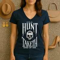Hunt: Showdown It's A Hunt Taketh Kind Of Day Pullover Women's V-Neck T-Shirt