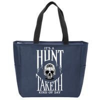 Hunt: Showdown It's A Hunt Taketh Kind Of Day Pullover Zip Tote Bag