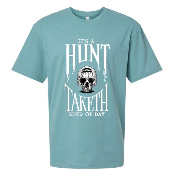 Hunt: Showdown It's A Hunt Taketh Kind Of Day Pullover Sueded Cloud Jersey T-Shirt
