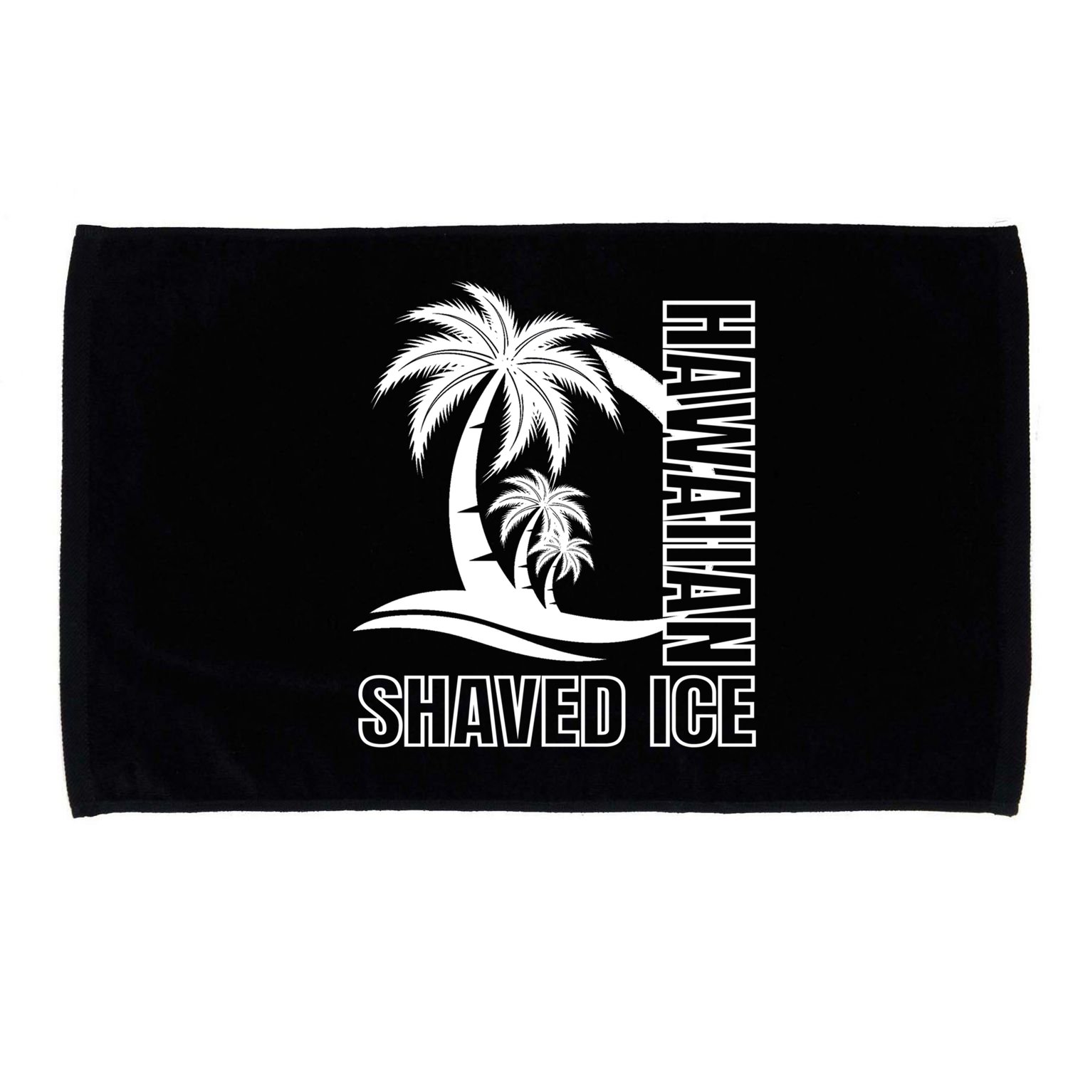 Hawaiian Shaved Ice Concession Food Truck Gift Microfiber Hand Towel
