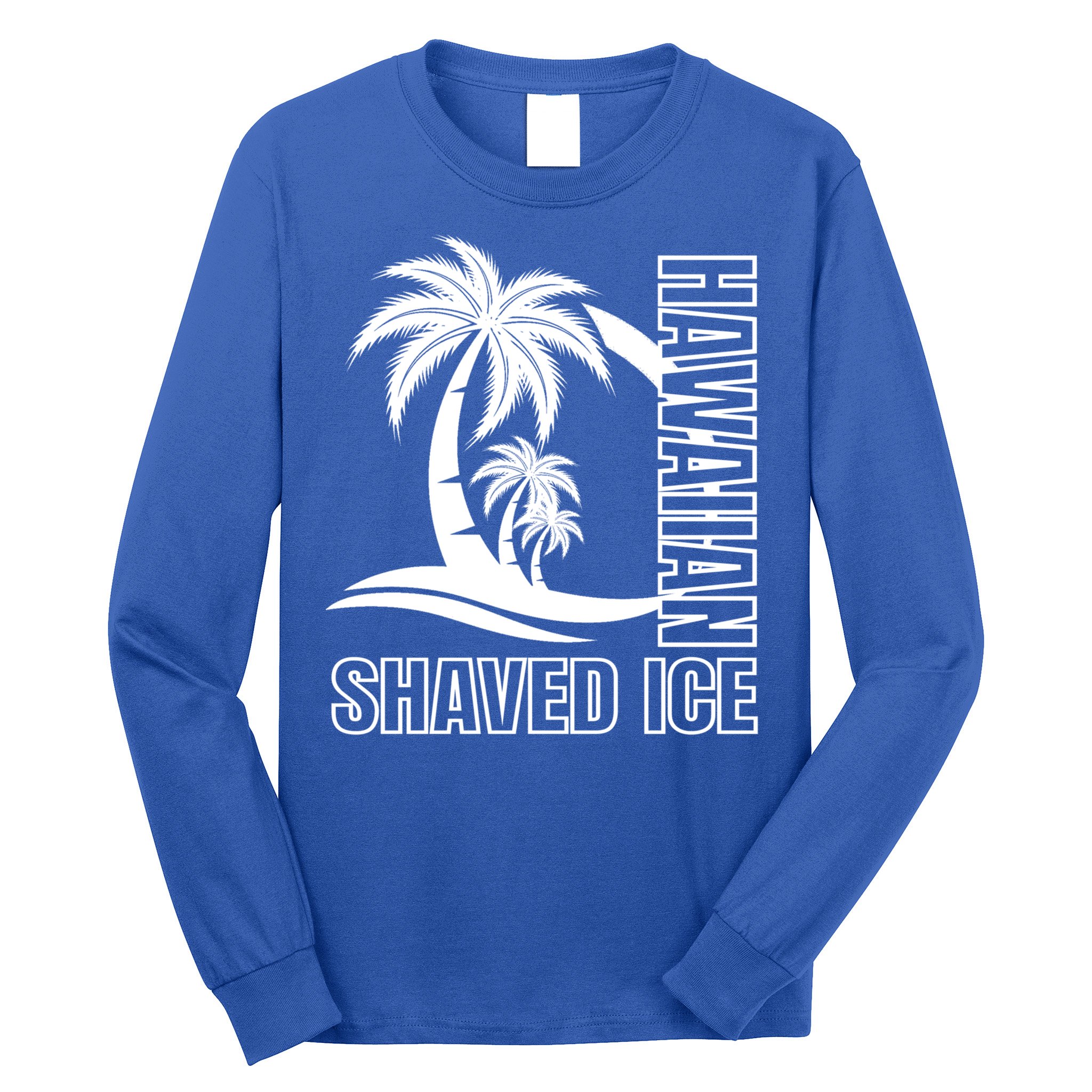 Hawaiian Shaved Ice Concession Food Truck Gift Long Sleeve Shirt