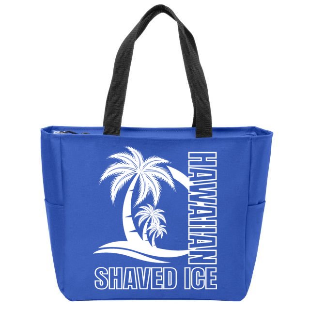 Hawaiian Shaved Ice Concession Food Truck Gift Zip Tote Bag