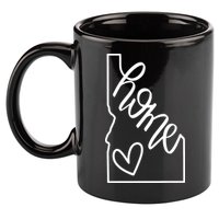 Home State Idaho Home Handlettered Graphic 11oz C Handle Ceramic Mug
