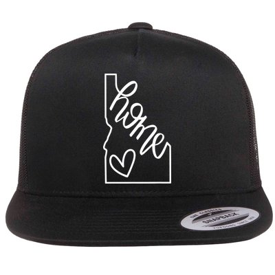 Home State Idaho Home Handlettered Graphic Flatbill Hat
