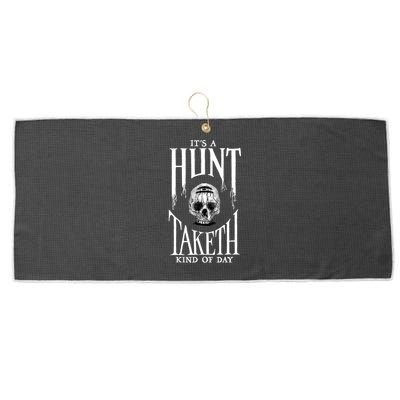 Hunt Showdown It's a Hunt Taketh Kind of Day Large Microfiber Waffle Golf Towel