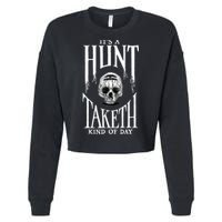 Hunt Showdown It's a Hunt Taketh Kind of Day Cropped Pullover Crew
