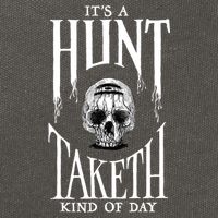 Hunt Showdown It's a Hunt Taketh Kind of Day Cotton Canvas Backpack