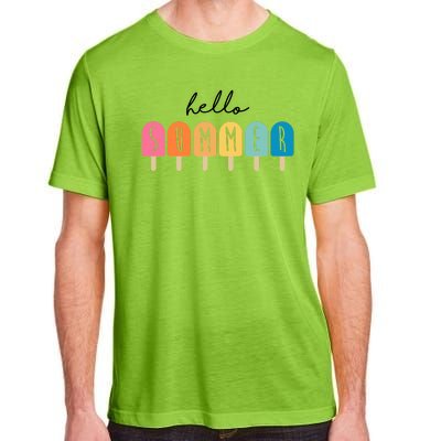 Hello Summer Ice Cream Adult ChromaSoft Performance T-Shirt