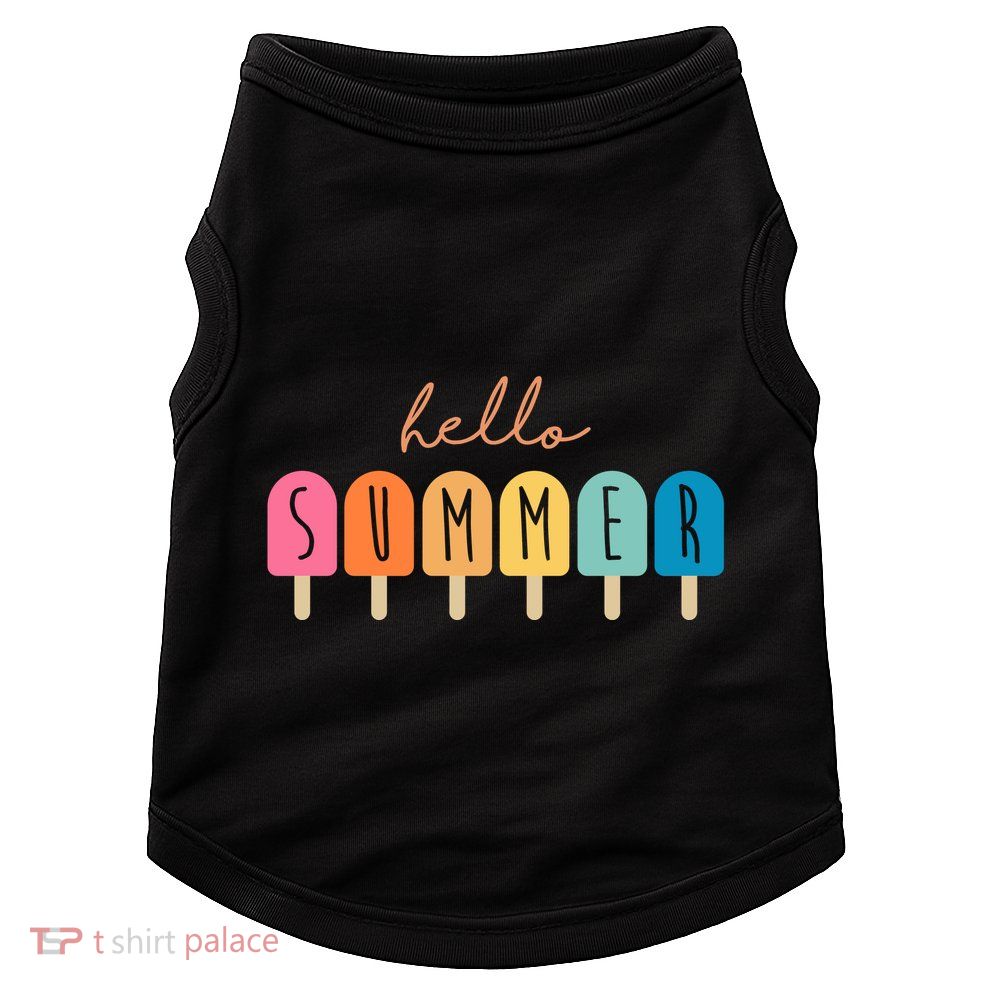 Hello Summer Ice Cream Doggie Tank