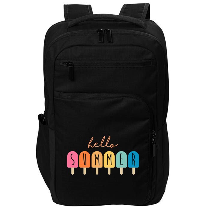 Hello Summer Ice Cream Impact Tech Backpack