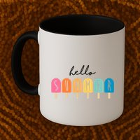Hello Summer Ice Cream Mug