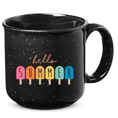 Hello Summer Ice Cream 15oz Campfire Ceramic Mug