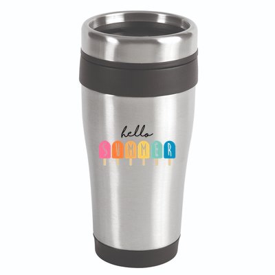 Hello Summer Ice Cream 16oz Travel Tumbler