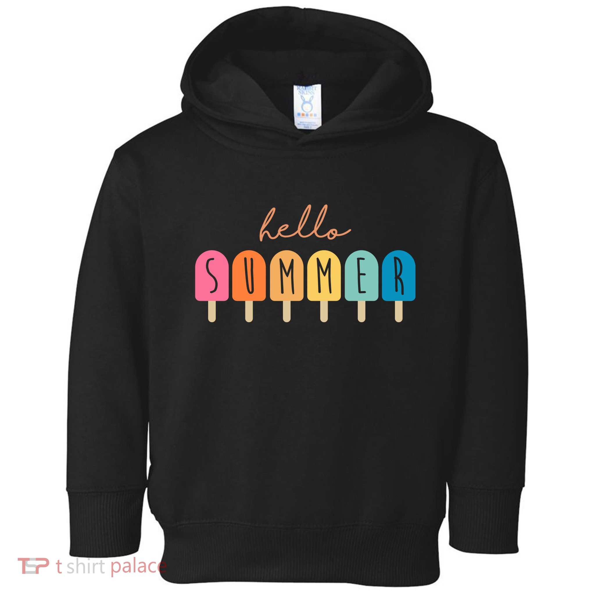 Hello Summer Ice Cream Toddler Hoodie