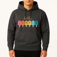 Hello Summer Ice Cream Hoodie