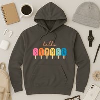Hello Summer Ice Cream Hoodie
