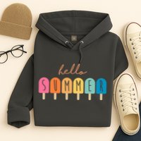 Hello Summer Ice Cream Hoodie