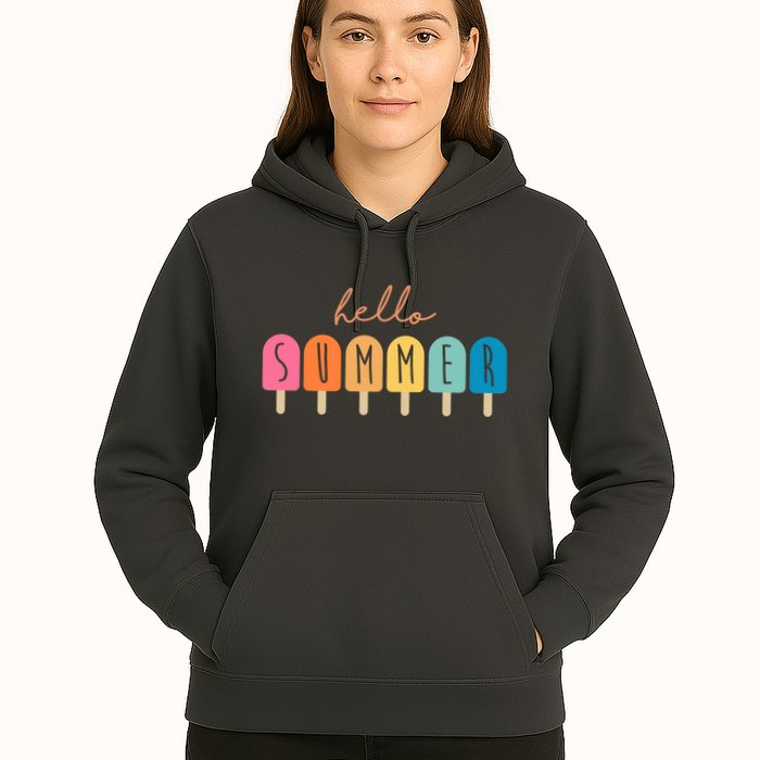 Hello Summer Ice Cream Hoodie