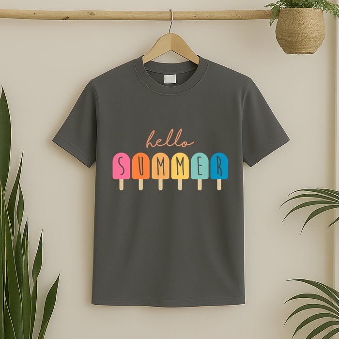Hello Summer Ice Cream T-Shirt