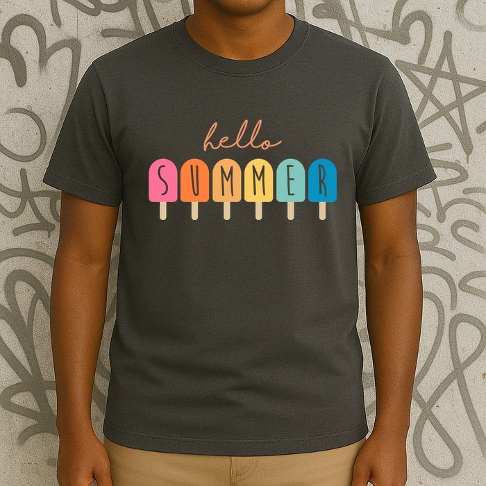 Hello Summer Ice Cream T-Shirt