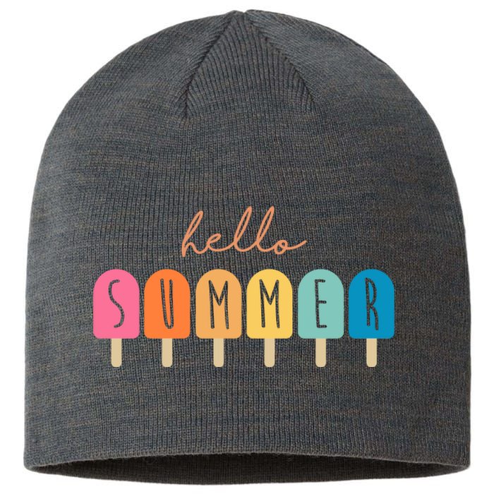 Hello Summer Ice Cream Sustainable Beanie