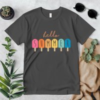 Hello Summer Ice Cream Premium T-Shirt