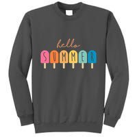 Hello Summer Ice Cream Tall Sweatshirt