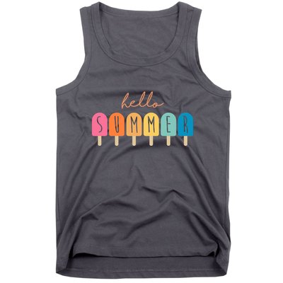 Hello Summer Ice Cream Tank Top