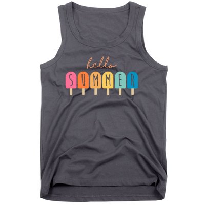 Hello Summer Ice Cream Tank Top