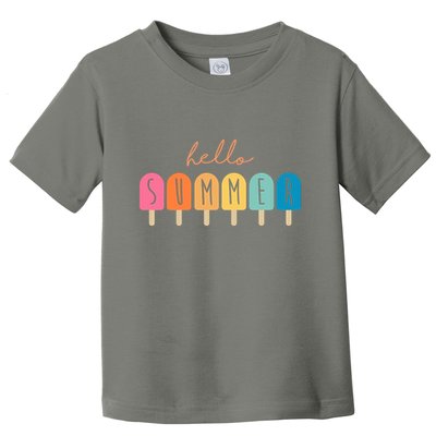 Hello Summer Ice Cream Toddler T-Shirt